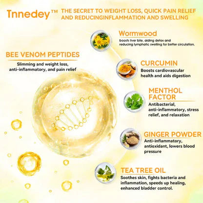 Vee Vesom Lymphatic Drainage & Sliming Foot Patches (20 Patches)